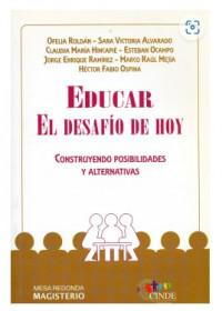 EDUCAR EL DESAFIO DE HOY