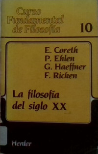 LA FILOSOFIA DEL SIGLO XX TOMO 10