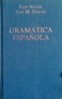 DICCIONARIO GRAMATICA ESPAÑOLA