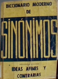 DICCIONARIO MODERNO DE SINONIMOS