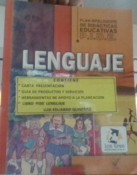 PLAN INTELINGENTE DE DIDACTICAS EDUCATIVAS LENGUAJE