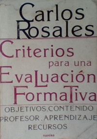 CRITERIOS PARA UNA EVALUACIÓN FORMATIVA