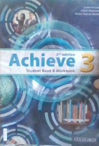 ACHIEVE - 3 - STUDENT BOOK & WORKBOOK