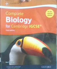 COMPLETE BIOLOGY FOR CAMBRIDGE IGCSE