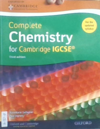 COMPLETE QUIMISTRY FOR CAMBRIGE IGCSE