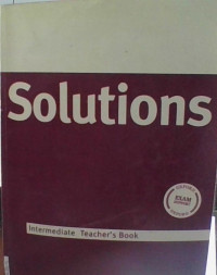 SOLUTIONS INTERMEDIANTE TEACHER BOOK