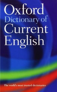 OXFORD DICTIONARY OF CURRENT ENGLISH